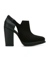 Studio Chofakian Suede Open Boots
