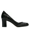 Sarah Chofakian Leather Pumps In Black