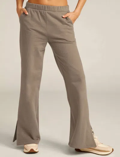 Beyond Yoga On The Go Pant In Brown