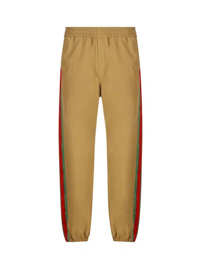 Gucci Trousers In Marschland/mix