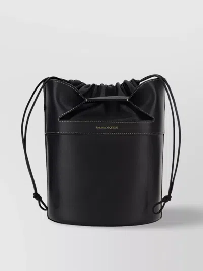 Alexander Mcqueen Bucket Bag In Black
