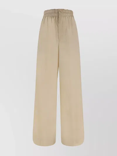 Quira Oversized Trousers In Sand