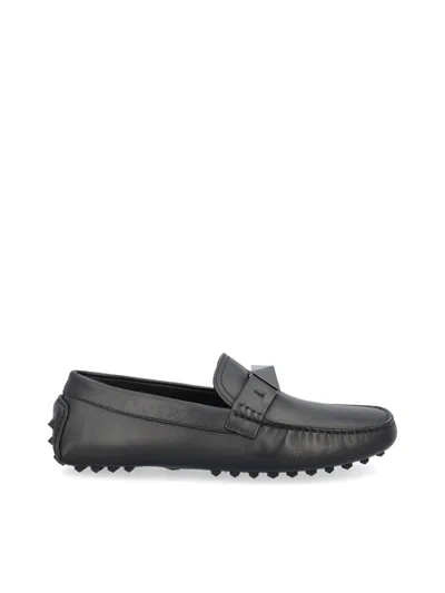 Valentino Garavani Low Shoes In Black