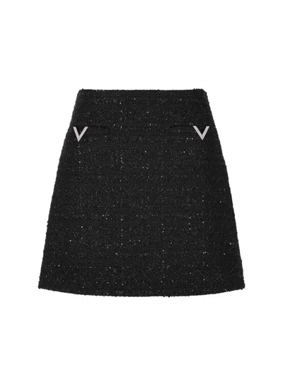 Valentino Garavani Skirts In Black