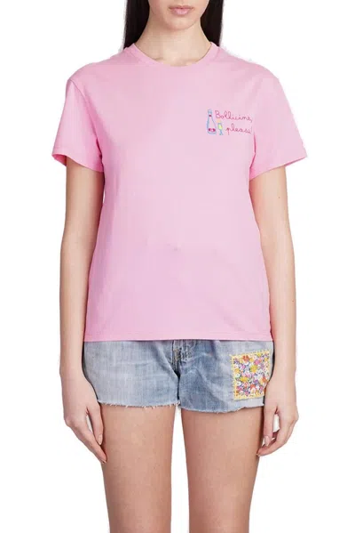 Mc2 Saint Barth X Insulti Luminosi Emilie T-shirt In Pink