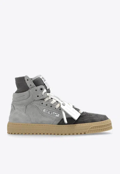 Off-white 3.0 Off Court High-top Sneakers In Gray