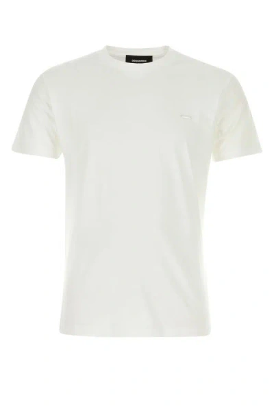 Dsquared2 Dsquared Man White Cotton T-shirt