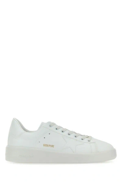 Golden Goose Deluxe Brand Man White Leather Pure New Sneakers