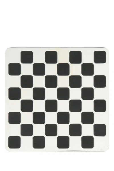 Prada Unisex Checkers Game Kit In Black