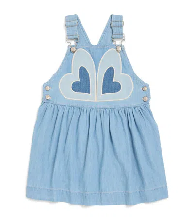 Zimmermann Kids' Denim Heart Dress (1-12 Years) In Blue