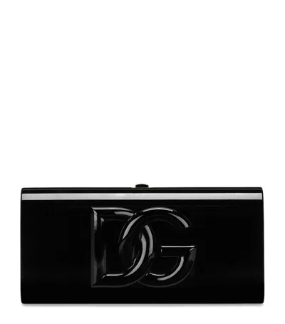 Dolce & Gabbana Dg Logo Clutch Bag In Multi