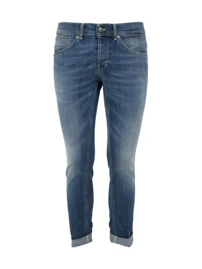Dondup Man - George Skinny Jeans In Stretch Denim In Blue