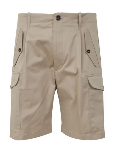 Nine In The Morning Cargo Trouser In Brown