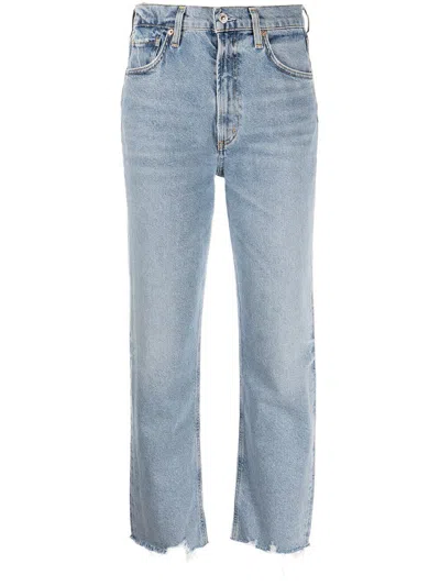 Citizen Of Humanity Women's Straight Leg Jeans In Blue