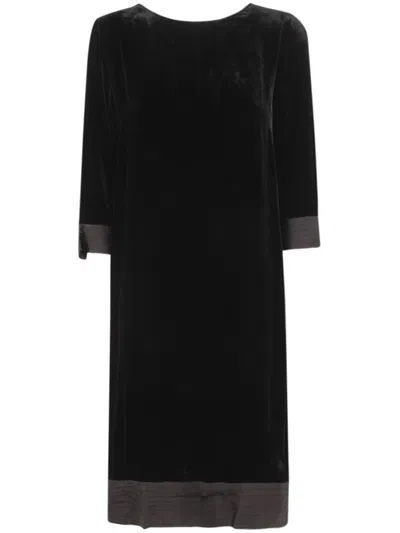 Bianco Levrin Oriana Midi Dress In Black