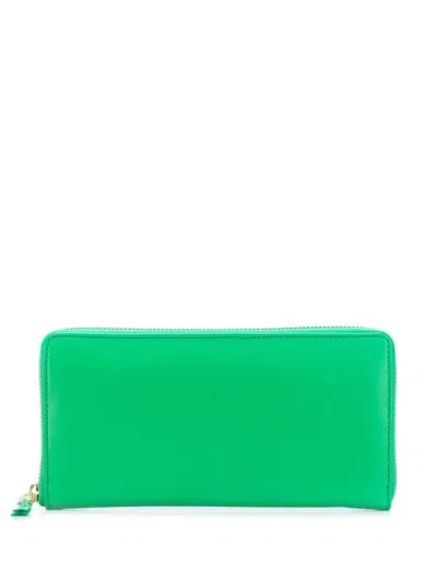 Comme Des Garçons Classic Line Wallet In Green