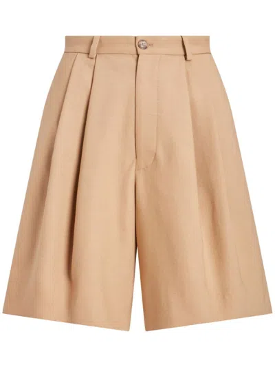 Polo Ralph Lauren Cotton Shorts In Brown