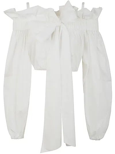 Patou Bustier Top In White