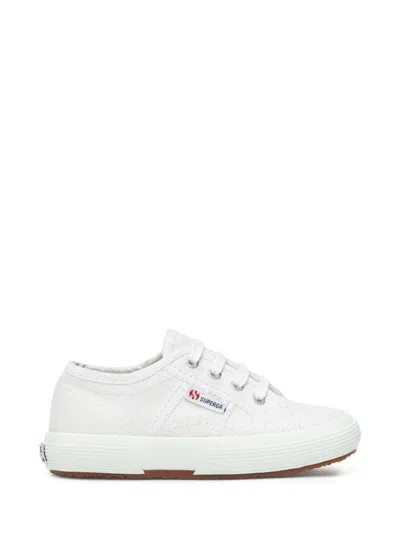 Superga Kids' 2750 Lace-up Sneakers In White