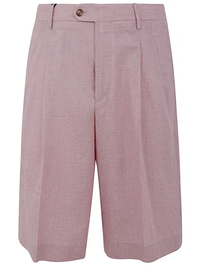 Lardini Shorts Clothing In Pink & Purple