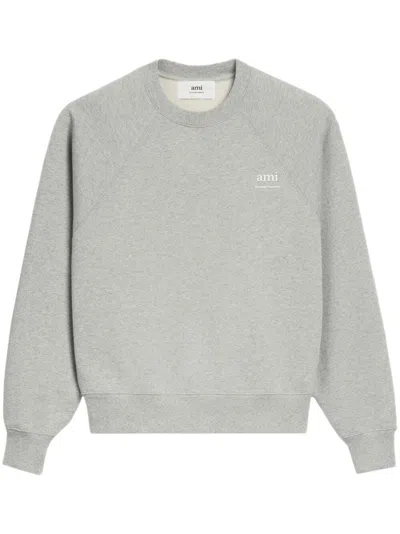 Ami Alexandre Mattiussi Ami Paris Sweatshirt Ami Am Clothing In Grey