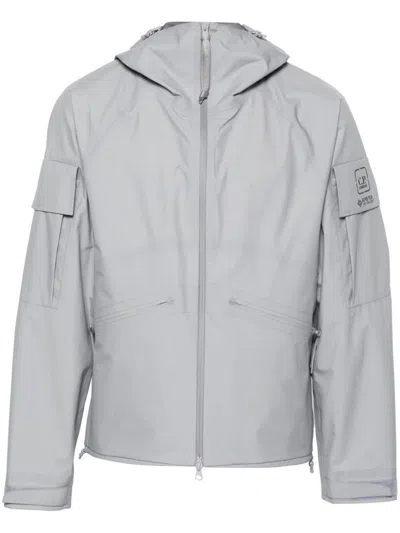 C.p. Company Metropolis Series Gore-tex Infinium Hooded Jacket Clothing In Grey