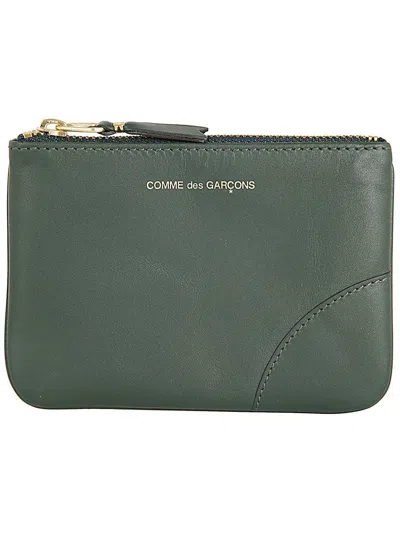 Comme Des Garçons Classic Line Wallet In Bottle Green