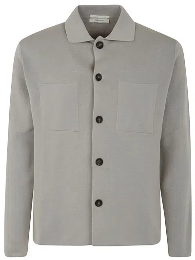 Filippo De Laurentiis Field Jacket Clothing In Grey