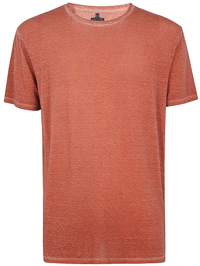 Md75 Linen T-shirt Clothing In Yellow & Orange