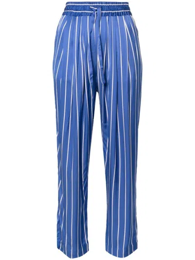 Semicouture Keza Trouser Clothing In Blue