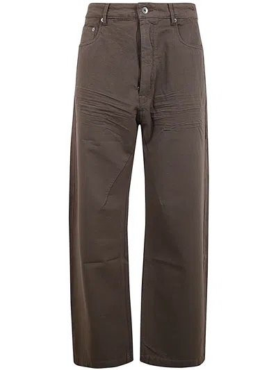 Rick Owens Drkshdw Geth Jeans Clothing In Brown