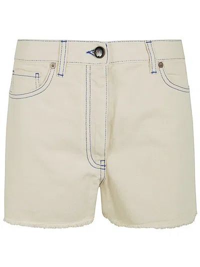 Semicouture Lorence Shorts Clothing In Ivory