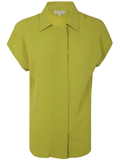 Antonelli Bramante Short Sleeves Shirt In Green