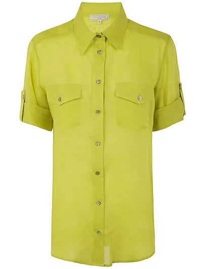 Antonelli Aster 3/4 Sleeves Shirt In Green