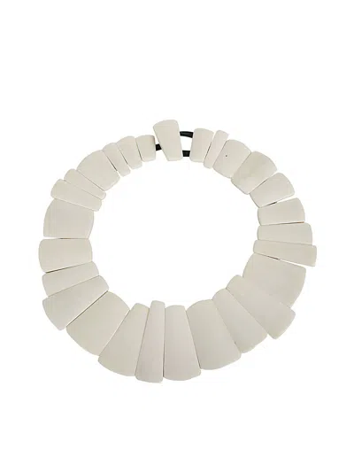 Monies Necklace Bone Accessories In White