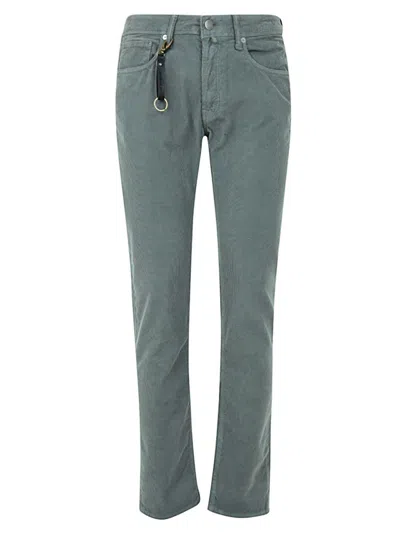 Incotex Blue Division Comfort Solid Jeans Clothing In Grey