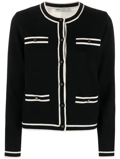 Tory Burch Jumpers In Black/french