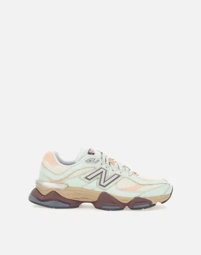 New Balance 9060 Multicolor Sneakers With Abzorb Cushioning In White