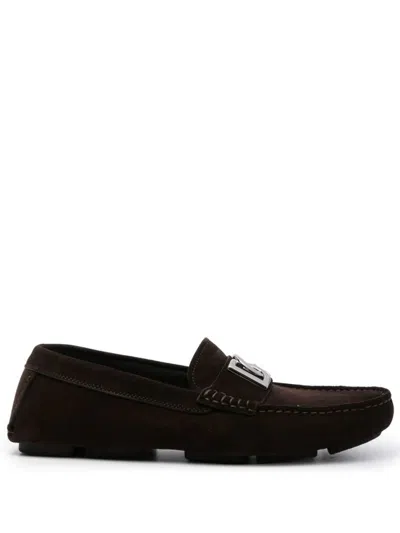 Dolce & Gabbana A50598 Man Ebony Flat Shoe