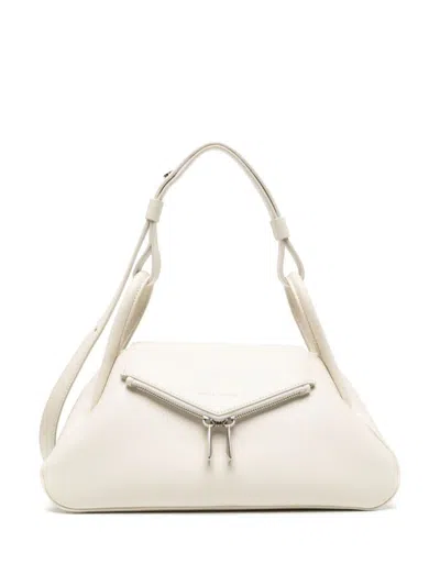 Amina Muaddi Handbags In White
