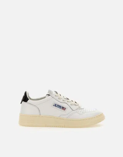 Autry Aulw Ll22 Leather Sneakers White Iconic 80s