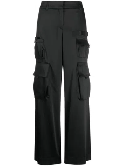 Off-white Black Woman Trousers - Code Owcf017s24fab003