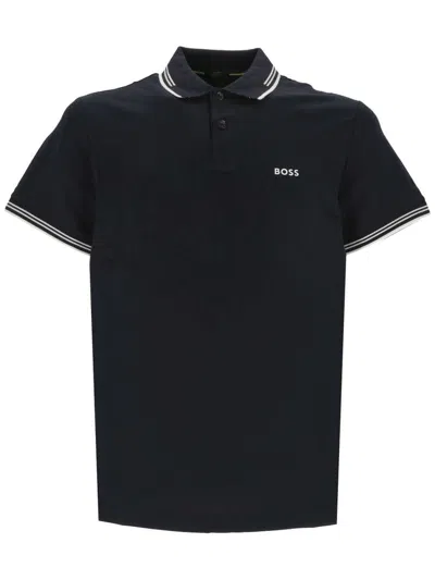 Hugo Boss Boss 50506193 Man Blue T-shirts And Polos