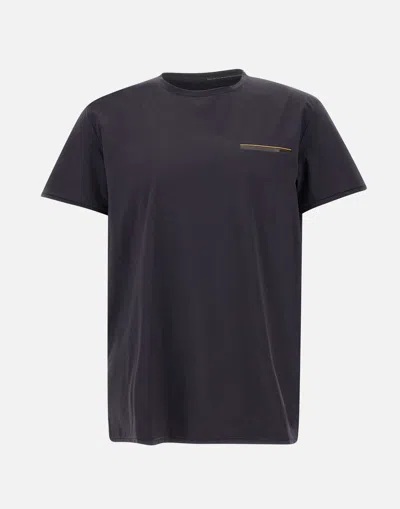 Rrd Breathable Black Oxford Pocket Shirty T-shirt