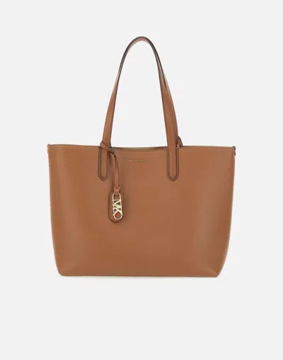Michael Kors Brown Xl Reversible Leather Tote Bag