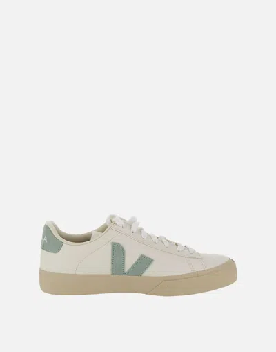 Veja Campo Chromefree Sneakers In White-green