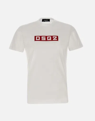 Dsquared2 Cool Fit Tee Cotton T-shirt In White