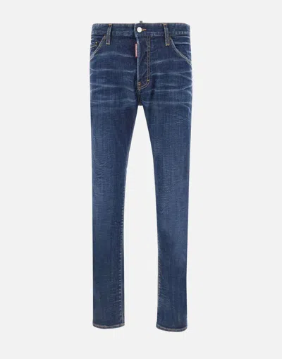 Dsquared2 Cool Guy Jean Cotton Denim Jeans In Blue