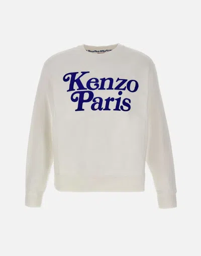 Kenzo By Verdi Cotton Sweatshirt In White
