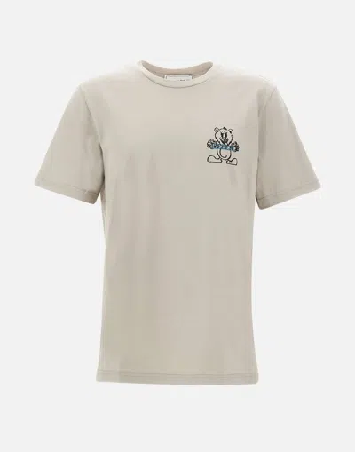 Iceberg Cotton T-shirt In Beige